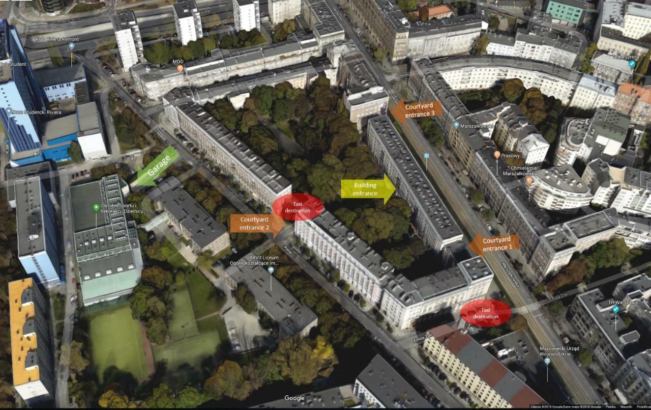 Milotu - Apartament Marszalkowski Warschau Buitenkant foto